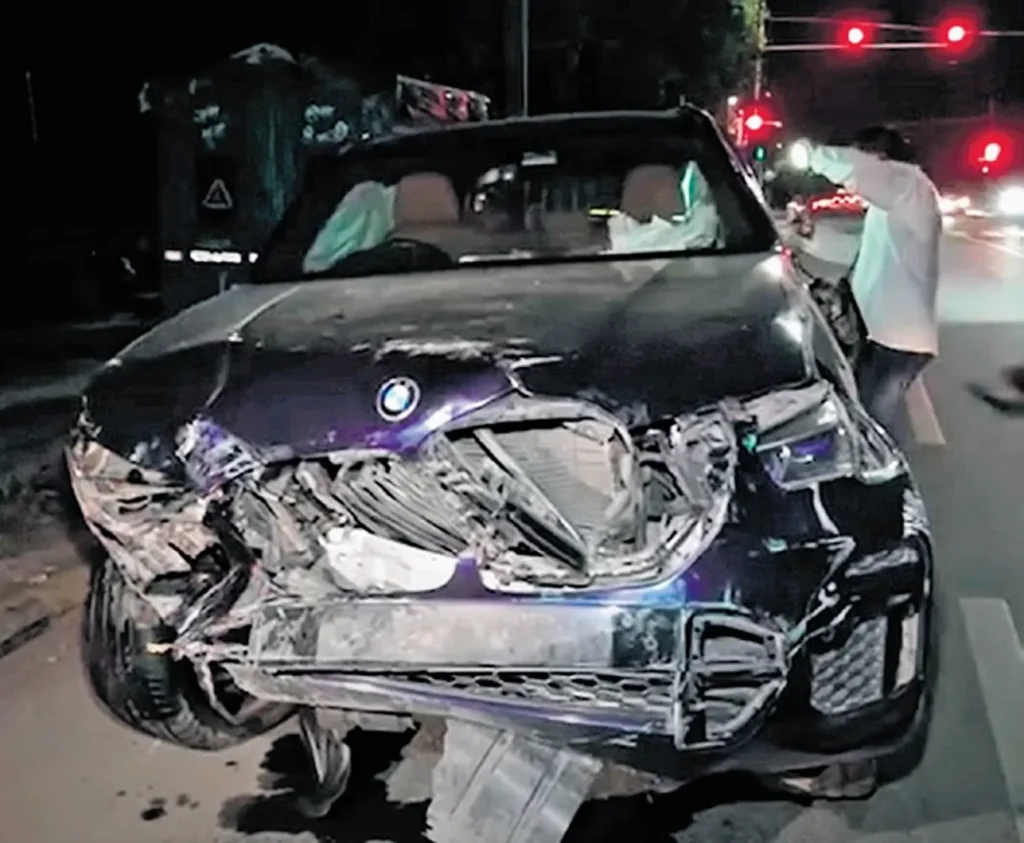 Delhi BMW Accident