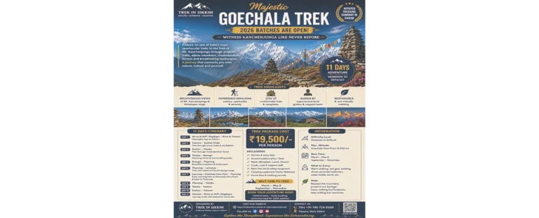 Goechala Trek 2026